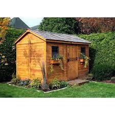 Red Cedar Garden Shed