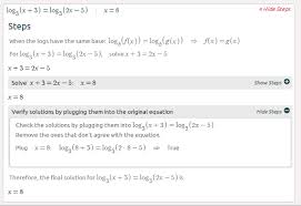 Logarithmic Equation Calculator