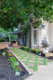 How To Lay A Paver Walkway With Grass