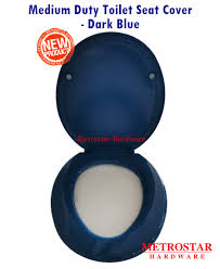 Medium Duty Toilet Seat Cover Dark Blue