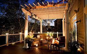 Deck Lights Provide Ambience Safety