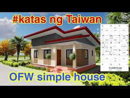Ofw Simple House Plan 9m X 7m With 3