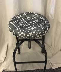 Round Barstool Cover With Cushioned