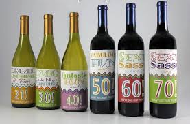 16 Wine Bottle Label Templates