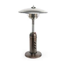 Bronze Tabletop Propane Patio Heater