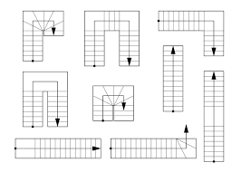 Floor Plan Stairs Vector Images Over 500
