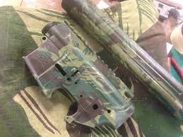 Custom Rhodesian Brush Stroke Camo