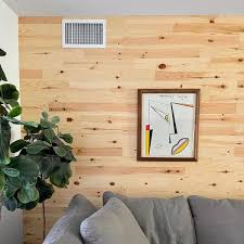 Timberchic Pine Wooden Wall Planks L And Stick 4 Width 10 Sq Ft Baxter 71410