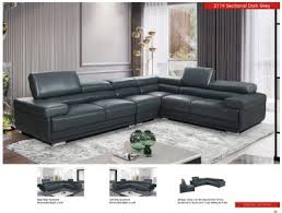 2119 Sectional Dark Grey Sectionals