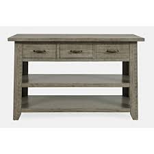 Jofran Telluride Sofa Table Driftwood Grey