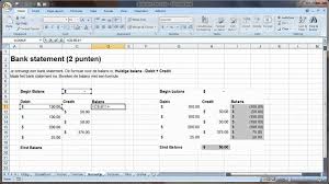 Double Entry Accounting Spreadsheet
