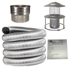 All In One 10 Metre Stove Flue Pack 5