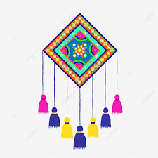 Wall Decoration Colorful Hanging Indian