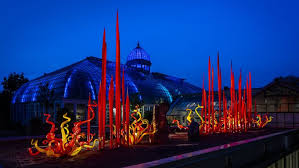 Chihuly Glass Artwork Display And