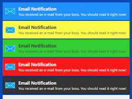 highly customizable jquery notification