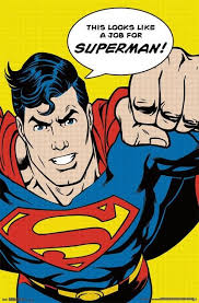 Comic Book Art A Job For Superman