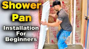 Install A Shower Pan Base And Drain