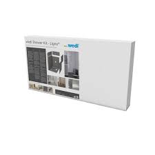 Wedi 48 In X 60 In Fundo Ligno Shower