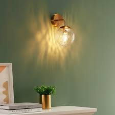 Chic Vintage Wall Lamp With Gold Finish