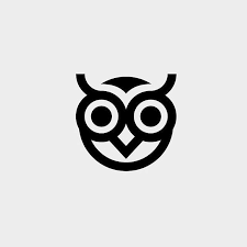Circle Symbol Design Owl Logo