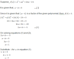 If X 4 Is A Factor Of X 3 Ax 2 2bx