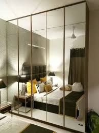 Glass Designer Mirror Bedroom Wardrobe