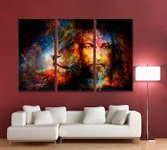 Christ And Lion Wall Art