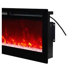 Recessed Electric Fireplace