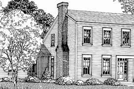 Plan 45 444 Colonial House Plans