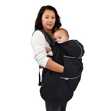 Baby Waterproof Carrier Cover Black
