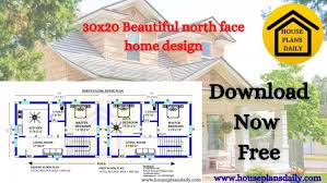 30x20 North Face Home Design House