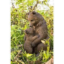 Baby Bear Garden Statue
