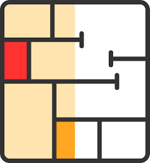 Floor Plan Vector Icon Design 21062040