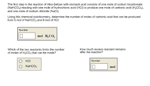 Alka Seltzer With Stomach Acid