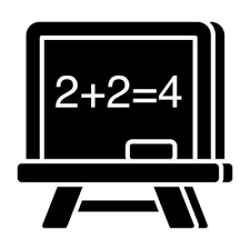A Creative Design Icon Of Math Class