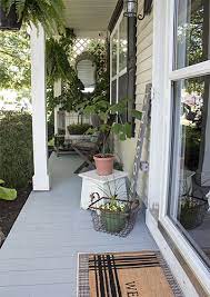 Porch Floor With Concrete Paint