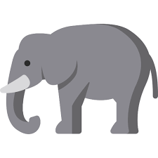 Elephant Special Flat Icon