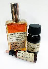 Holy Anointing Oil From Mount Athos