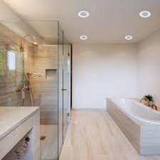 Globe Electric 4 In White Recessed