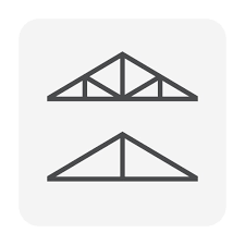 Metal Roof Trusses Vector Images 91