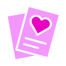 Love Letter Generic Color Fill Icon