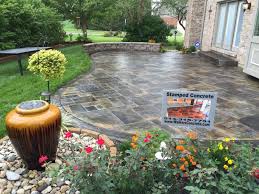 Stamped Concrete Patio Ideas Walkers