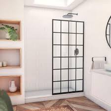 Single Panel Frameless Shower Door