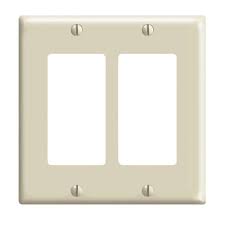 Leviton Decora Standard Size Plastic 2