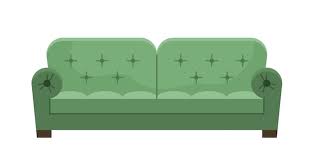 Premium Vector Green Sofa Icon