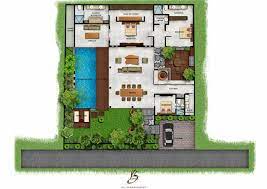 Bali House Designs Floor Plans Denah