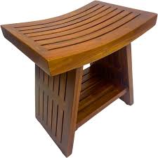 18 Inch Teak Shower Bench Teakcraft Us