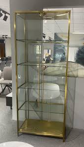 Display Cabinet Glass Door High