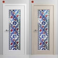 Stained Glass Interior Doors 3d