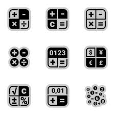 Icons For Theme Calculator Counting